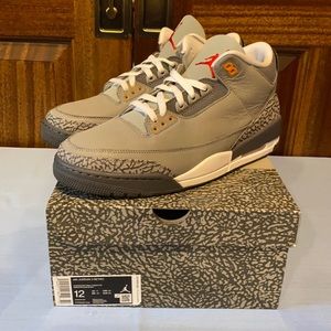 Air Jordan 3 Retro Size 12 - Cool Grey